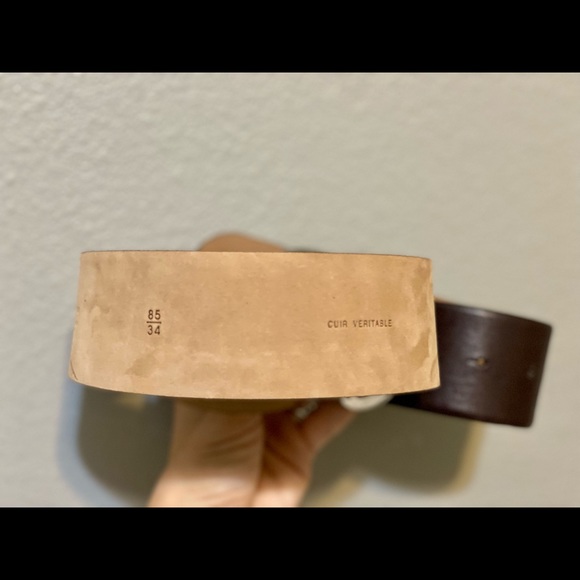 Authentic CHANEL CC Buckle Belt - Picture 3 of 5